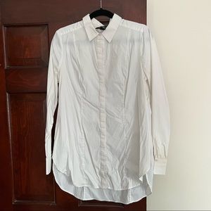 White House Black Market White Button Down
